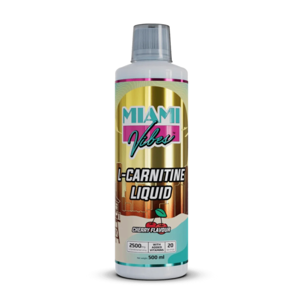 MIAMI VIBES, L-CARNITINE LIQUID, 500ML, 20 Servings