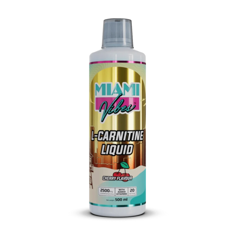 MIAMI VIBES, L-CARNITINE LIQUID, 500ML, 20 Servings