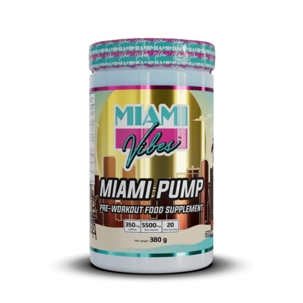 MIAMI VIBES, MIAMI PUMP, 380g, 20 Servings