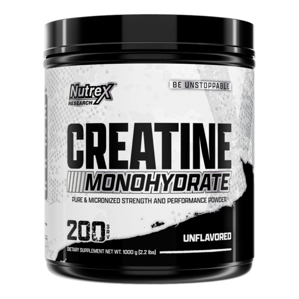 Nutrex Research, Creatine Monohydrate, Unflavored, 1000g, 200 Serving