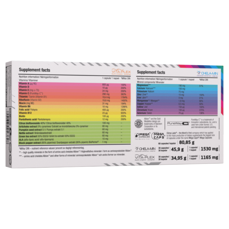 Olimp, Vita-Min Multiple Sport, 60 Capsules, 60 Servings