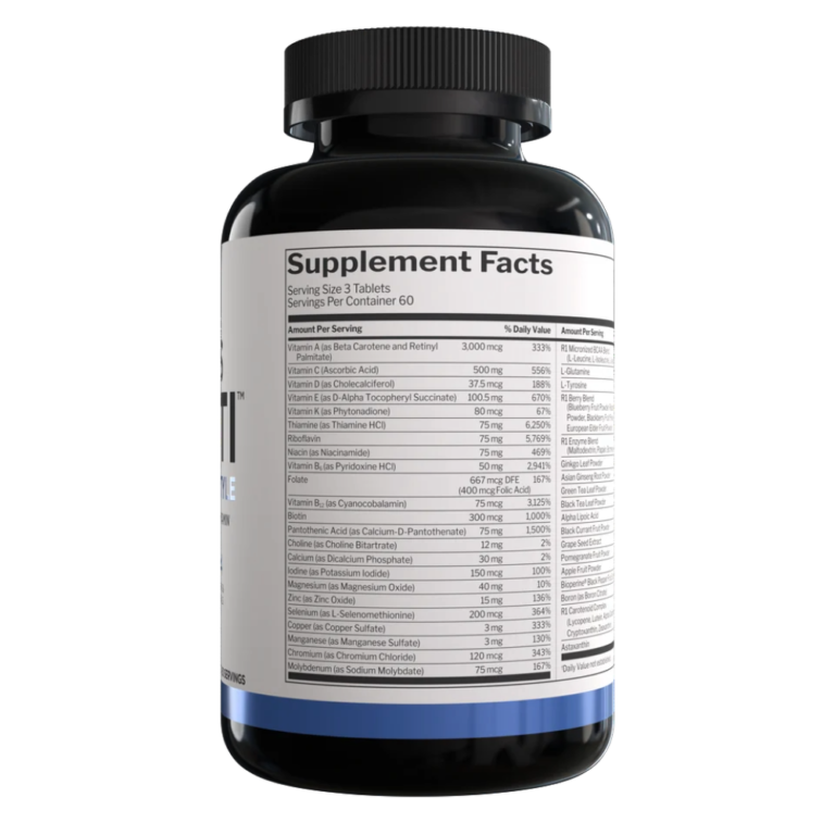 Rule One, Men's Multi, 180 TABLETS, 60 Servings