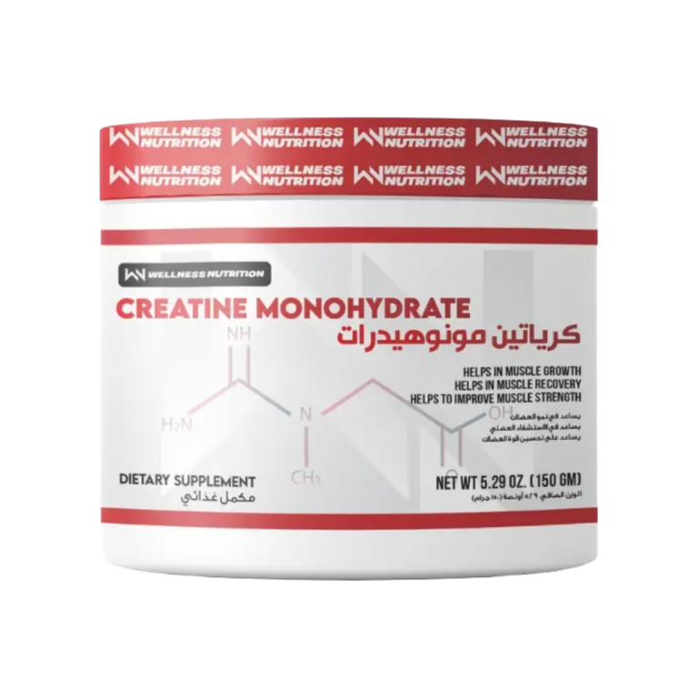 Wellness Nutrition, Creatine Monohydrate, 150g, 30 Servings