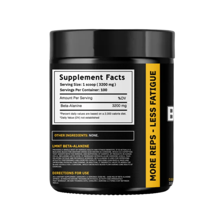 Lmnt Labs, Beta-Alanine, 320g, 100 Servings