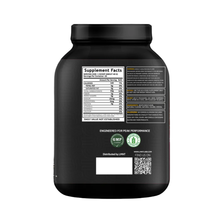 Lmnt Labs, Cream Of Rice, 2kg, 50 Servings