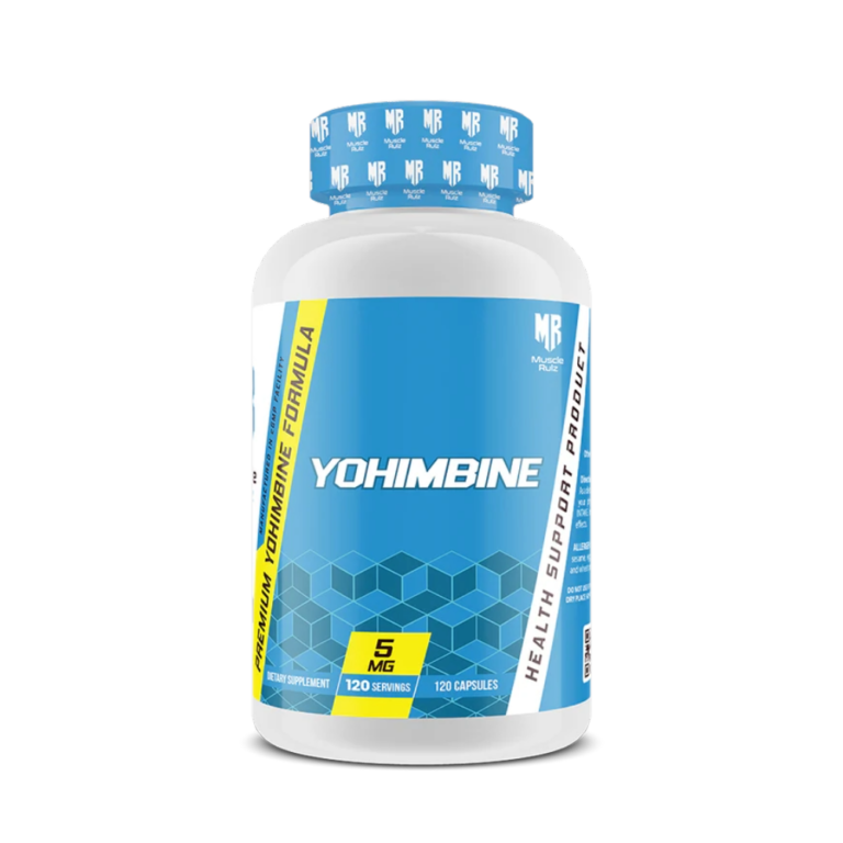 Muscle Rulz, YOHIMBINE HCL, 5 MG, 120 Capsules, 120 Servings
