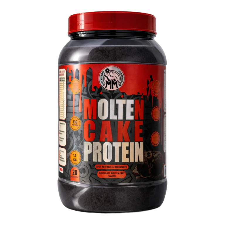 DR.Mohamed Mahmoud Molten Cake Protein - بروتين كيك ساخن دكتور محمد محمود 1.2 كجم 33 جم بروتين