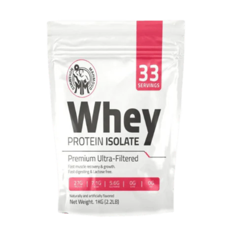 DR.Mohamed Mahmoud, Whey Protein Isolate, 1kg, 33 Servings