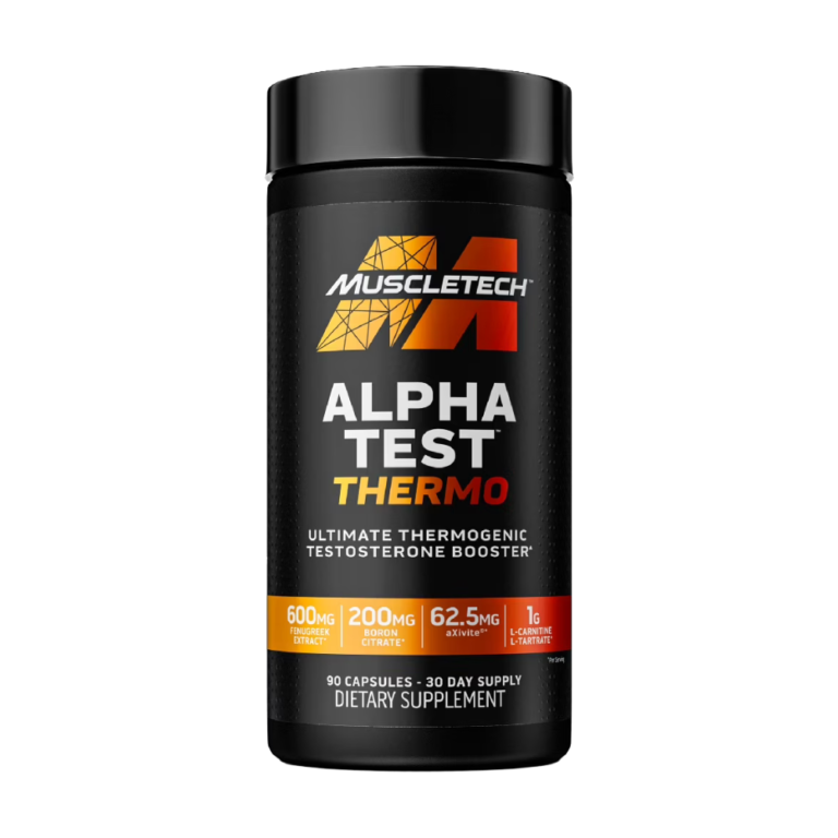 MuscleTech, Alpha Test Thermo, 90 Capsules, 30 Servings