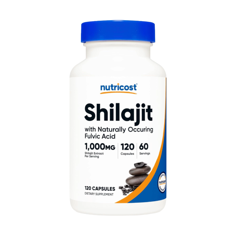 Nutricost, Shilajit Extract with Naturally Occuring Fulvic Acid, 120 Capsules, 60 Servings